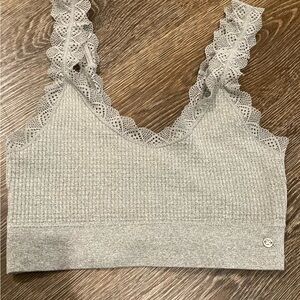 Lucky Brand Heather Gray Bralette